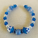 Bracelet: Blue Lily ("Lilies & Roses & Daisies" range)
