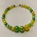 Bracelet - Glass Pearls: Tropical Island 