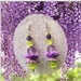 Earrings: Wisteria "Floribunda" (Floral Bouquet range)