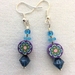 Earrings: Blue Daisy (Chroma range)