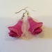 Earrings: Pink Lilies (Lilies & Trumpets range)