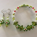 "Daisy Meadow" earrings & bracelet set (Floral Bouquet range)