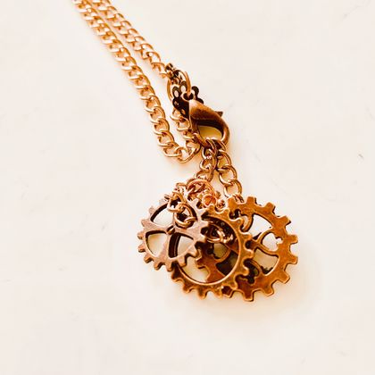 Necklace: Coppercoil (Steampunk Dreams range)