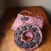 pink kete and fascinator