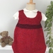 Agnes Pinafore - Red