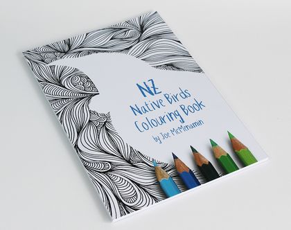 NZ Native Birds Colouring Book