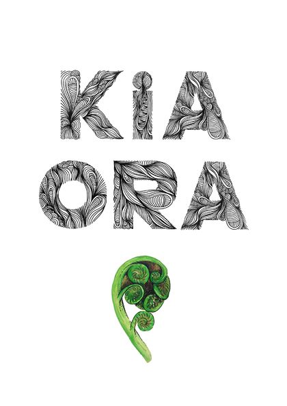 Kia Ora Print