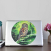 Morepork small dot wall decal by Ira Mitchell