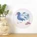 Takahē in the Grass wall decal dot by Wirihana Design