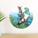 Kereru small dot wall decal by Ira Mitchell