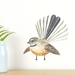 Fantail small wall decal
