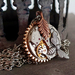 Steampunk Inspired Pendant - The Wee Bee Petite #3