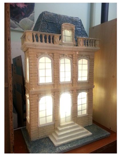 French Chateau Night Light