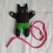 Catnip/Valerian cat shaped cat toy