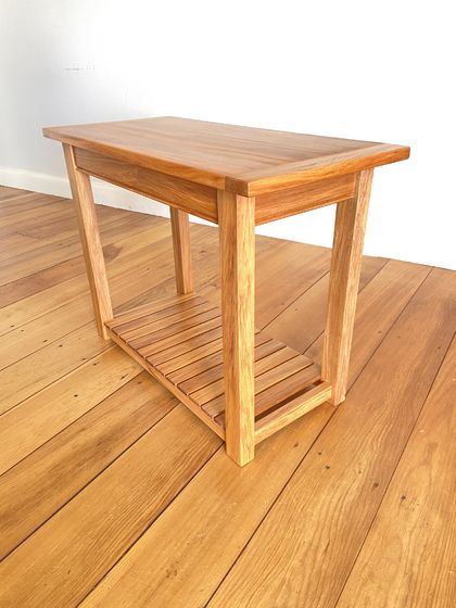 Heart Rimu side table #5