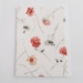 Floral Fabric Covered Greeting Card