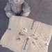 100% NZ Merino Hand Knitted Baby Blanket