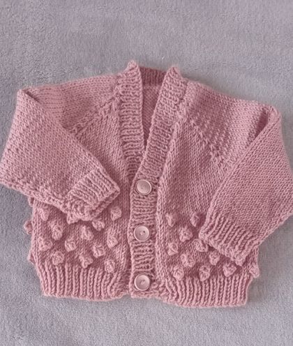Knitted Merino Cardi - 6 Months