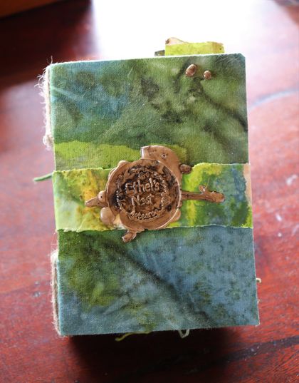 Alchemy - Handmade, hand dyed book
