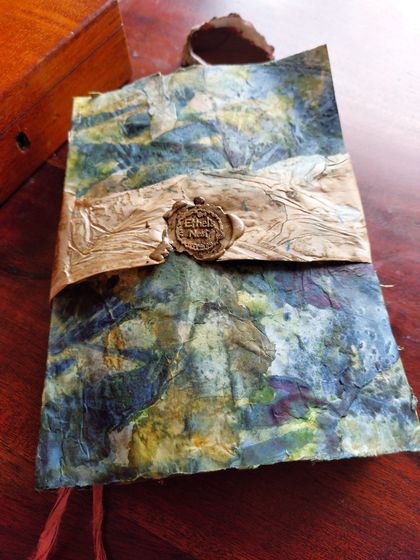 Ashleyder - Handmade, Hand Dyed Book
