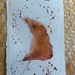Original pen & watercolour Fox 