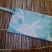  Floral zipped pouch with handle 