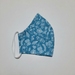 3 layer Adult Face Mask - blue birds