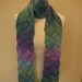 My little Pony entrelac scarf