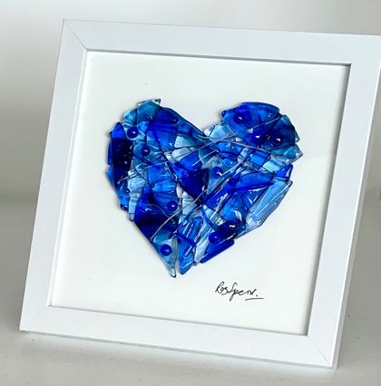 Heart of Glass - Blue