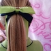 Luxury Long Satin Bow - Lizzie by Hair Princess