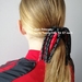 School Sports Twirly Ribbon Uniform hair tie
