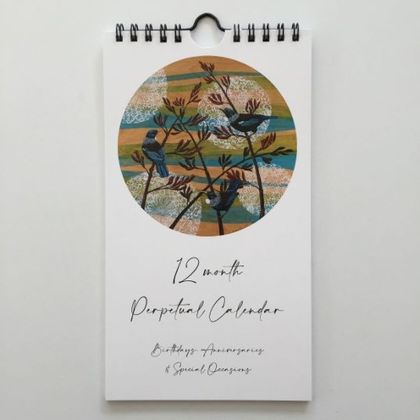 NZ Bird Perpetual Calendar