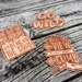 Wooden adventure stickers - 3 styles to choose from