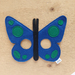 Blue Butterfly Mask