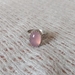 Pink chalcedony cocktail ring
