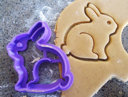 3D Printed Bunny Cookie Cutter