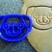 3D Printed Pug Dog Cookie Cutter