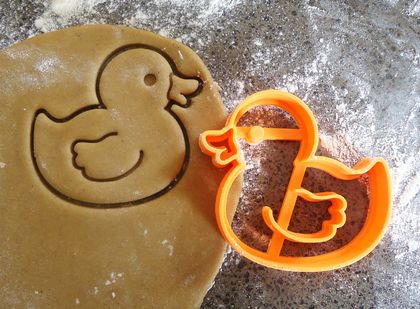 3D Printed Ducky Cookie Cutter
