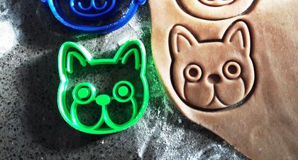 3D Printed French Bulldog Cookie Cutter