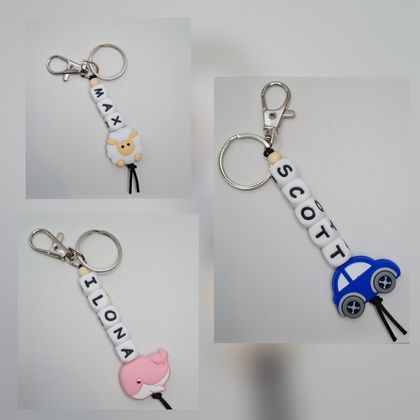 Personalised Backpack Tag/ Keychain 