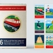 6 card gift pack of A6 greeting cards with craft envelopes – Wellington New Zealand series illustration. 