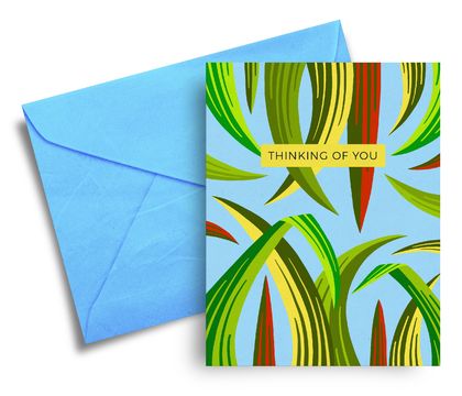 Thinking of you – A6 Greeting Card, NZ Flora and Fauna