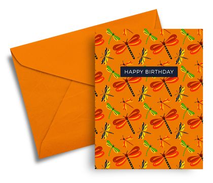 Happy Birthday – A6 Greeting Card, NZ Flora and Fauna