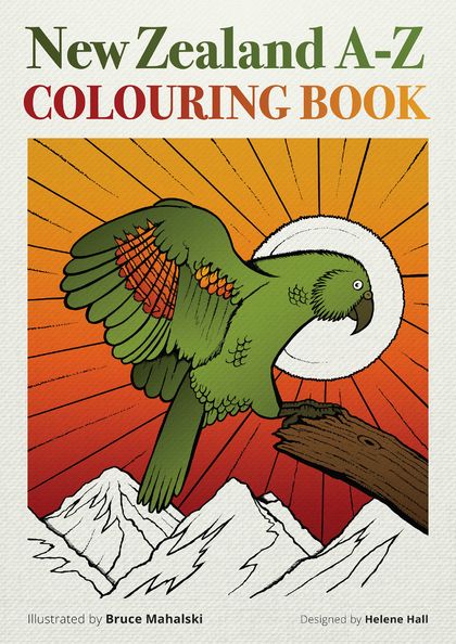 New Zealand A-Z Colouring Book