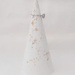 White & Gold Ring /Decorative Cone