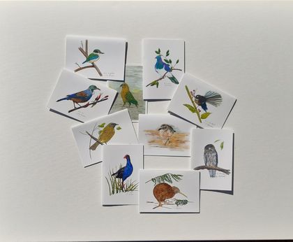 Gift Pack of 10 Assorted Native Bird Cards