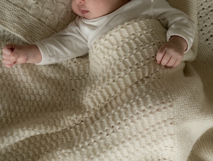 Morning Mist Baby Blanket Pattern - Baby Cakes by lisaFdesign - Bc59