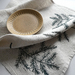 Block printed tea towel - Fir