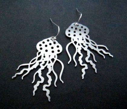 jellyfish earrings version 2
