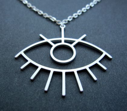 Ancient eye necklace